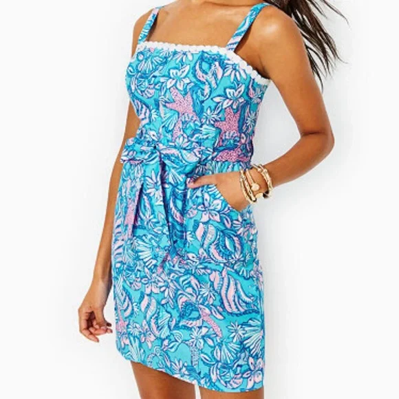 kensington stretch cotton dress Dress